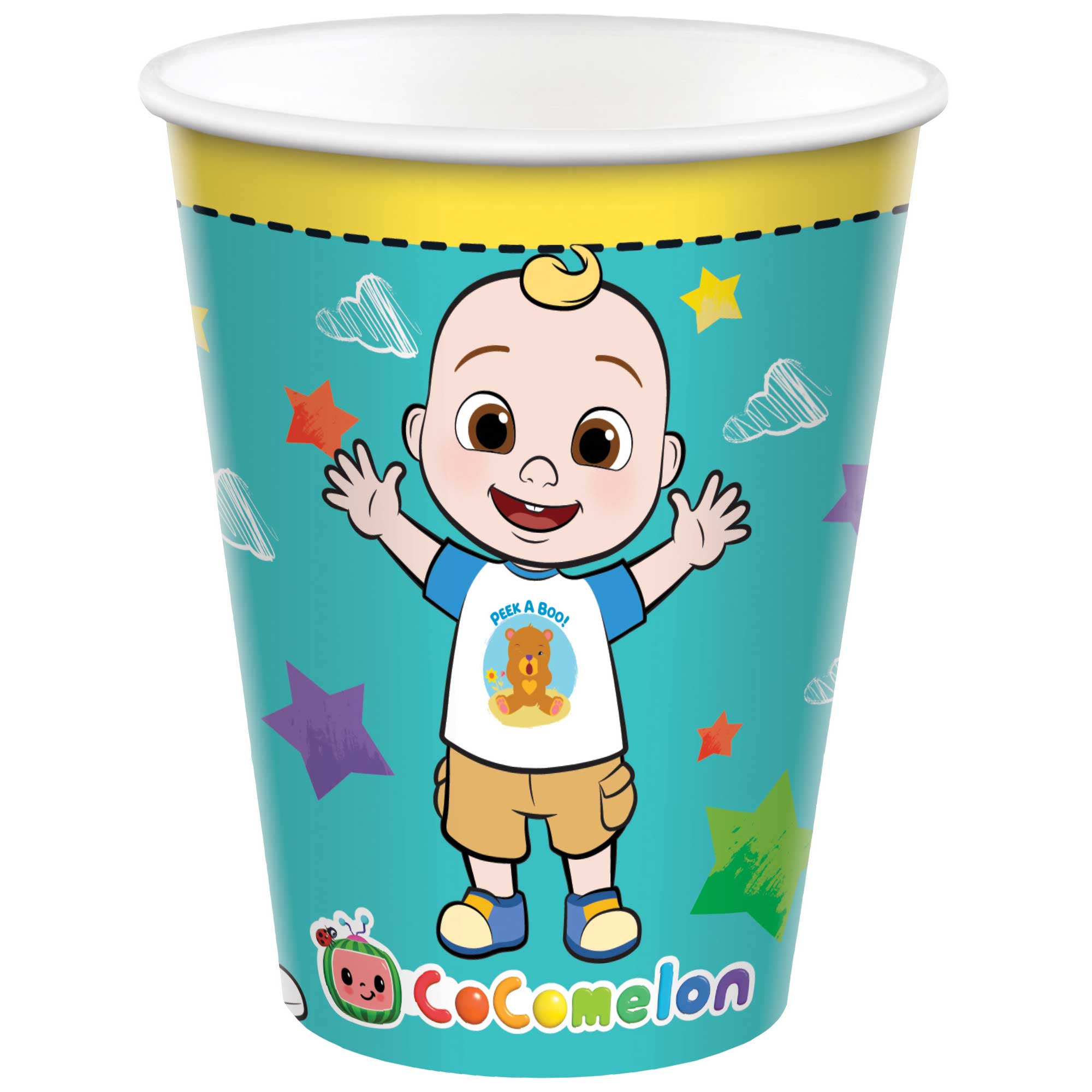 Cocomelon Paper Cups - 266ml 8 Pack Default Title