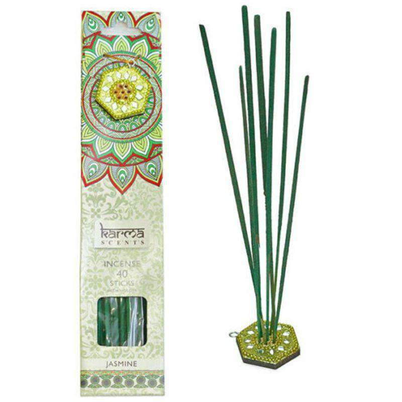 Incense Sticks With Holder 40 Pk - Dollars and Sense