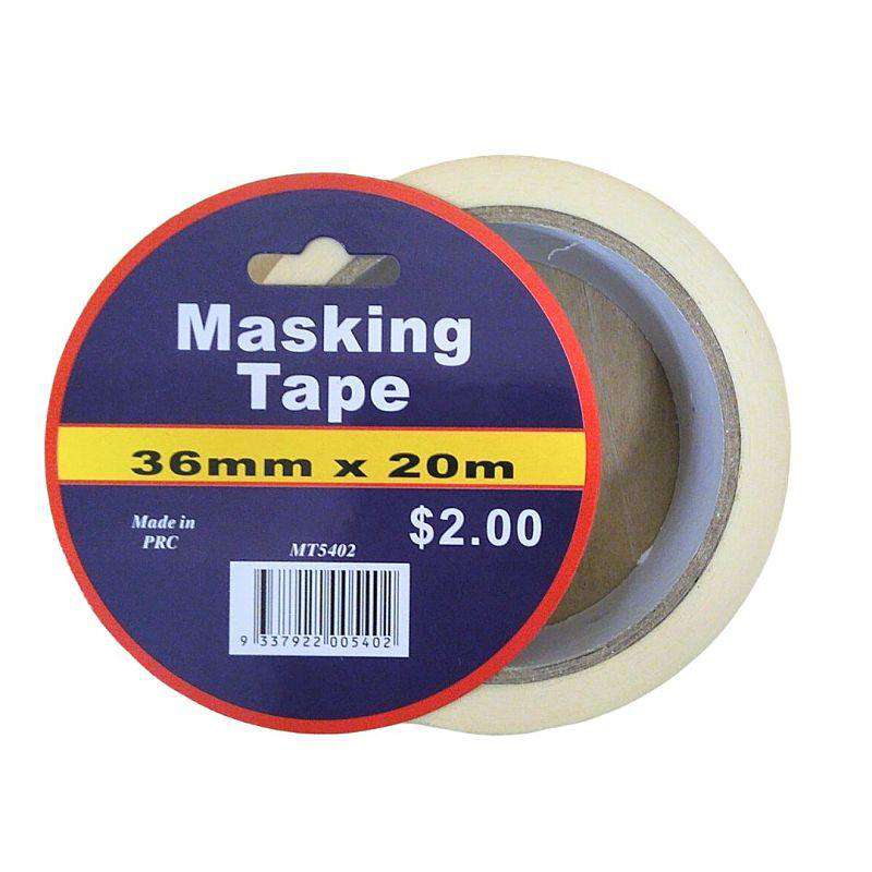 Masking Tape - 36mm x 20m - Dollars and Sense