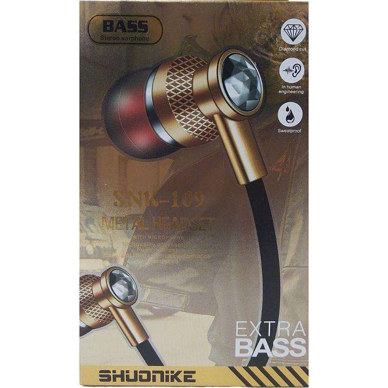 Earphones Extra Bass With Built In Microphone - Dollars and Sense