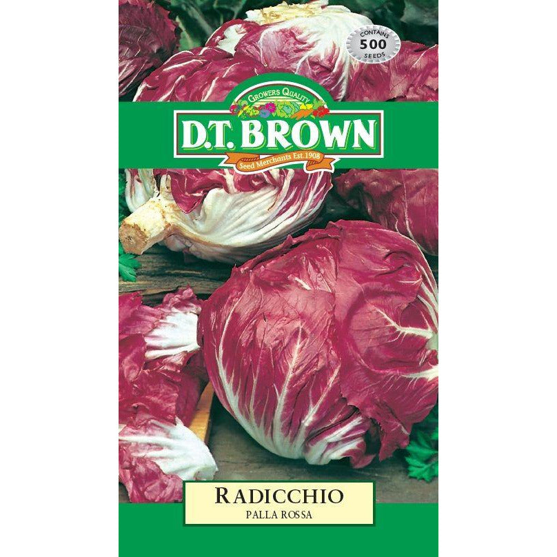 Buy DT Brown Radicchio Palla Rossa Seeds | Dollars and Sense