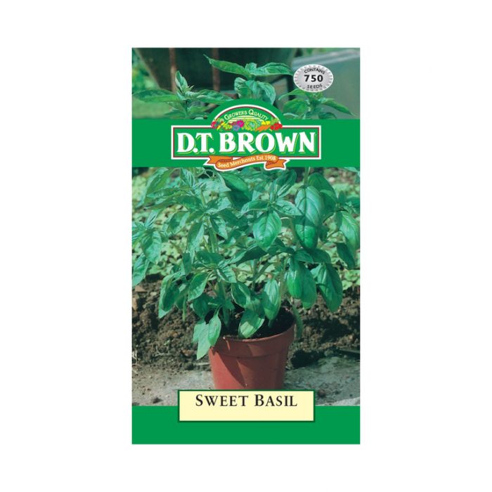 Buy DT Brown Sweet Basil Seeds | Dollars and Sense