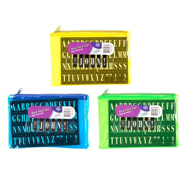 Pencil Case PVC Fluro - Dollars and Sense