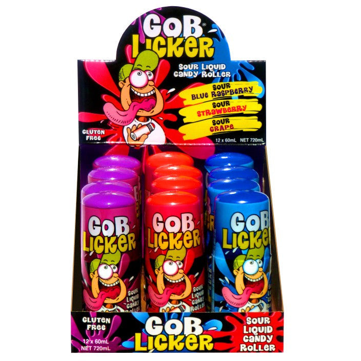 Gob Lickers Sour Liquid Candy Roller - Dollars and Sense