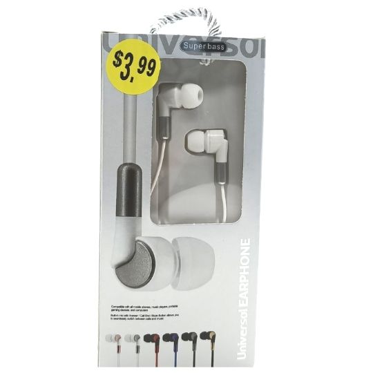 Earphones with Built in Mic - Dollars and Sense