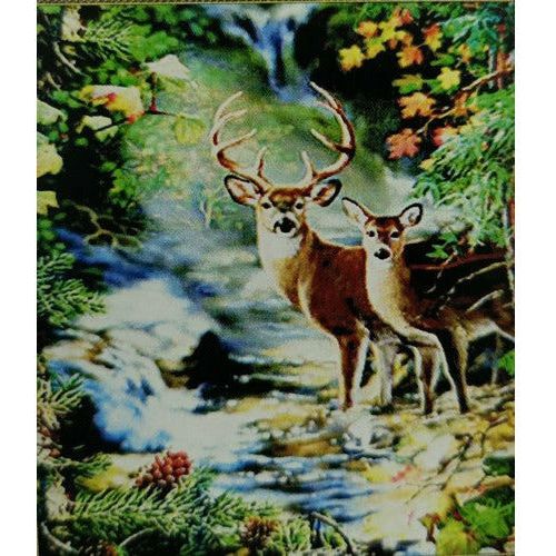 Diamond Art Kit - 30x40cm Deers - Dollars and Sense