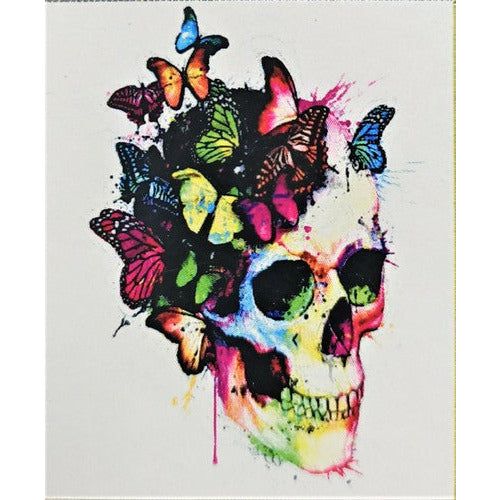 Diamond Art Kit - 30x40cm Butterfly Skull - Dollars and Sense