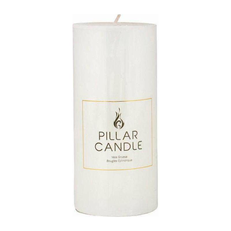 Pillar Candle Flat top 15X7cm - Dollars and Sense