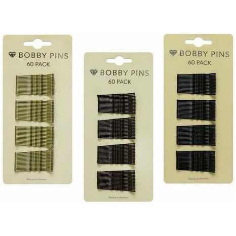 Bobby Pins - 48mm 60pcs Assorted - Dollars and Sense