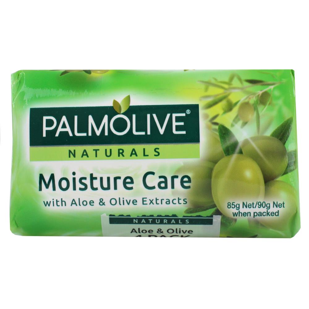 Palmolive Moisture Care with Aloe and Olive Extracts Soap Bar - 4 x 85g 1 Piece - Dollars and Sense