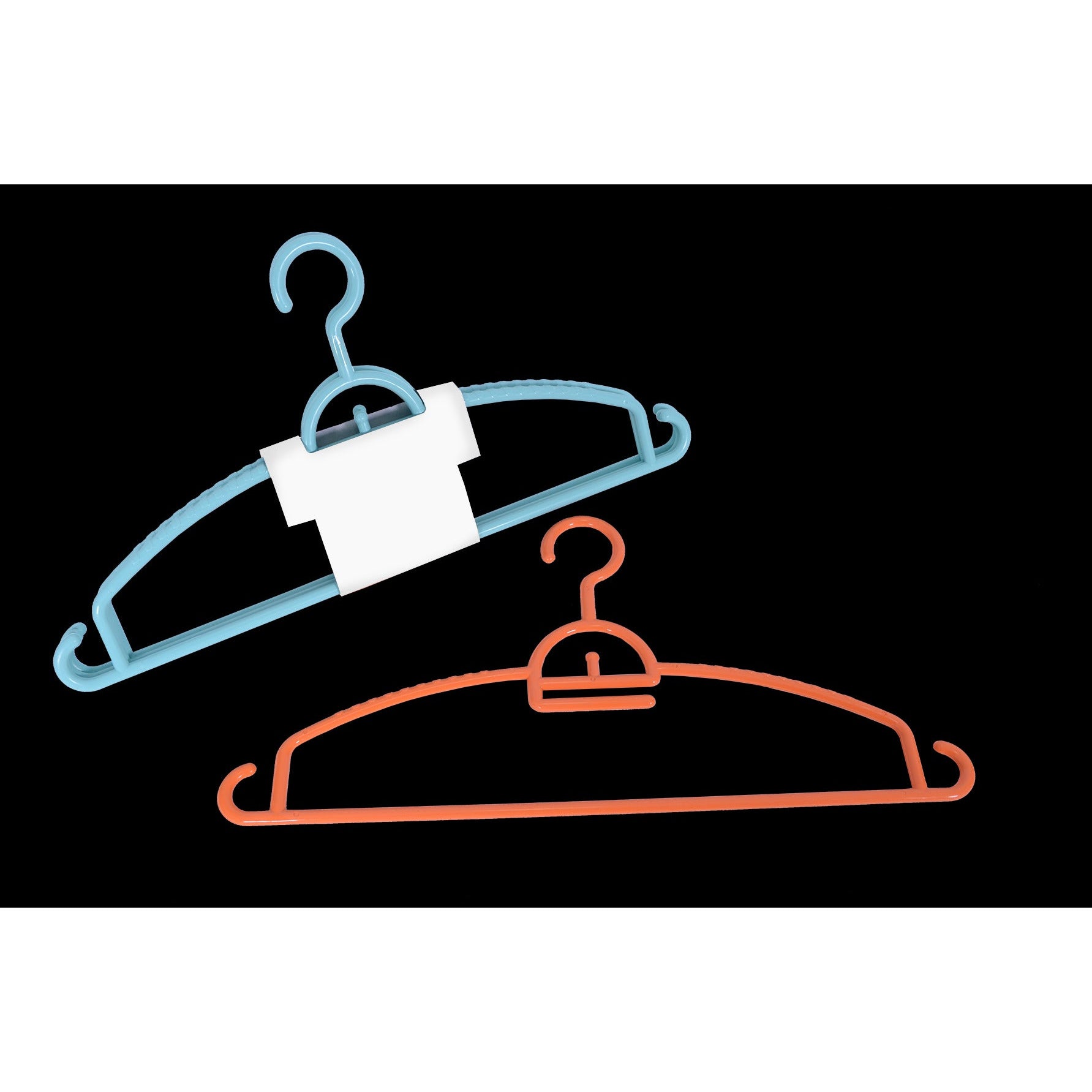 Clothes Hangers 6pk Assorted Colours - Dollars and Sense
