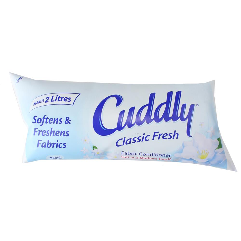 Cuddly Classic Fresh Fabric Conditioner Refill Classic Fresh - 300ml 1 Piece - Dollars and Sense