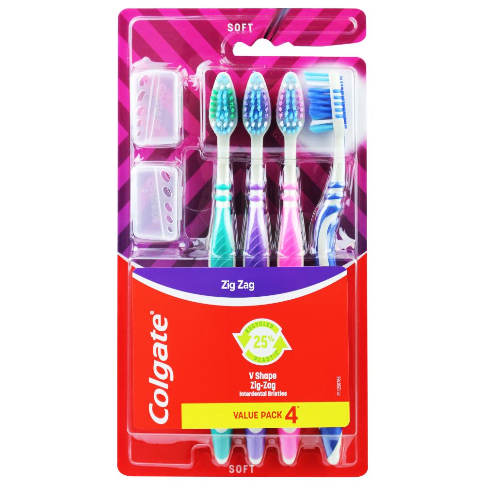 Colgate Toothbrush V Shape Zigzag Soft - Dollars and Sense