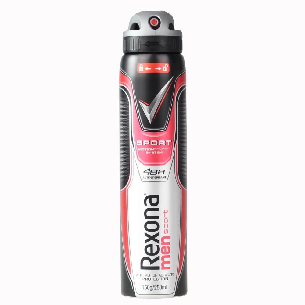 Rexona Men Body Spray Deodorant - Sport 250ml 1 Piece - Dollars and Sense