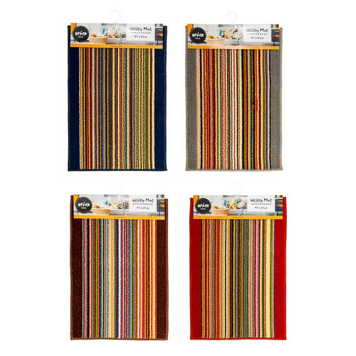Utility Mat Stripes - 60x40cm 1 Piece Assorted - Dollars and Sense