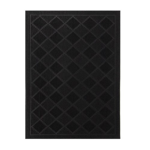 Black Rubber Pin Mat - 40x60cm 1 Piece Assorted - Dollars and Sense