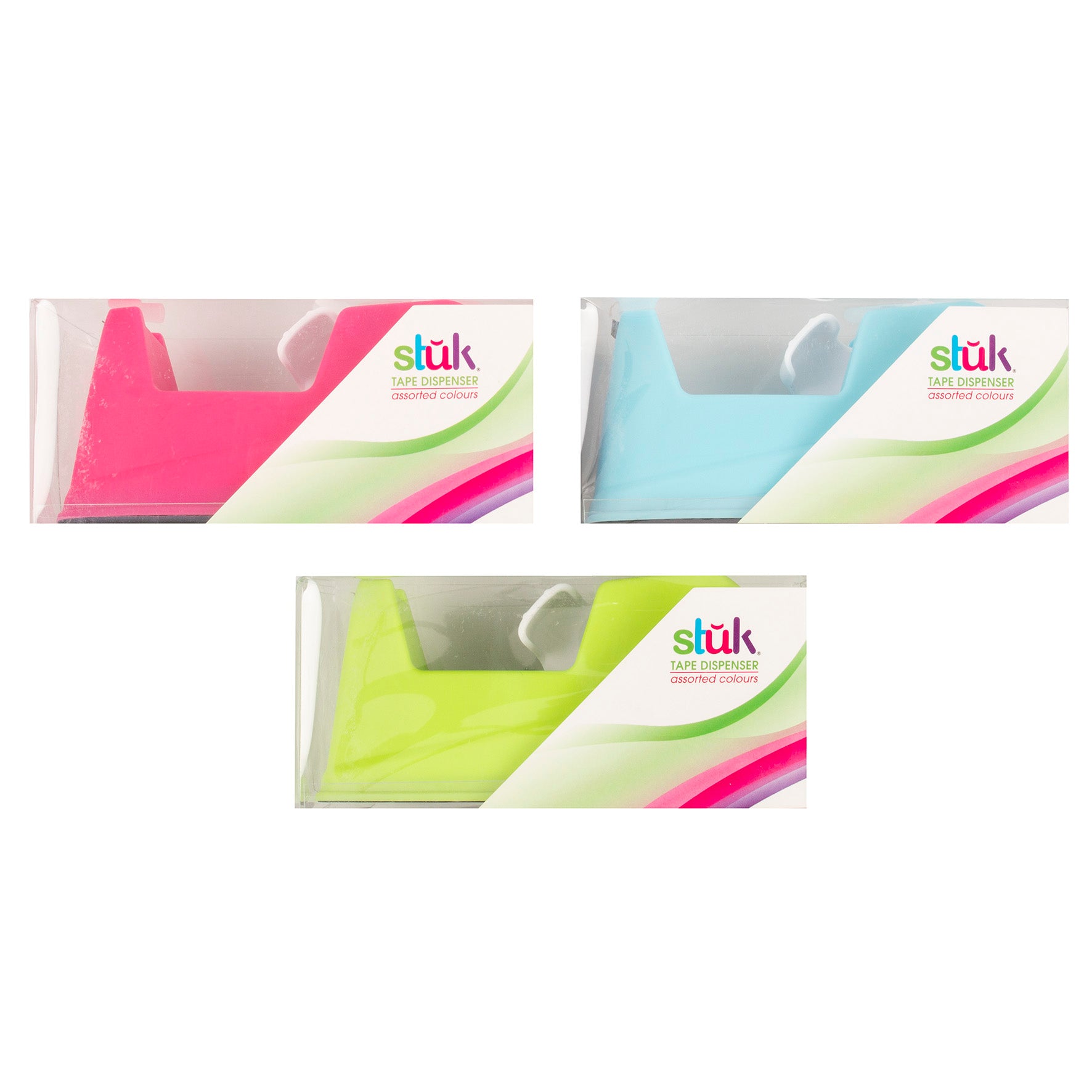 Tape Dispenser - 1 Piece Assorted - Dollars and Sense