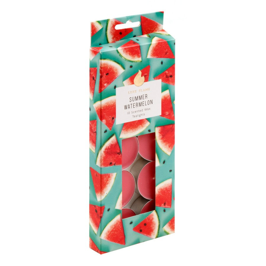 Scented Wax Tealights Summer Watermelon - Dollars and Sense