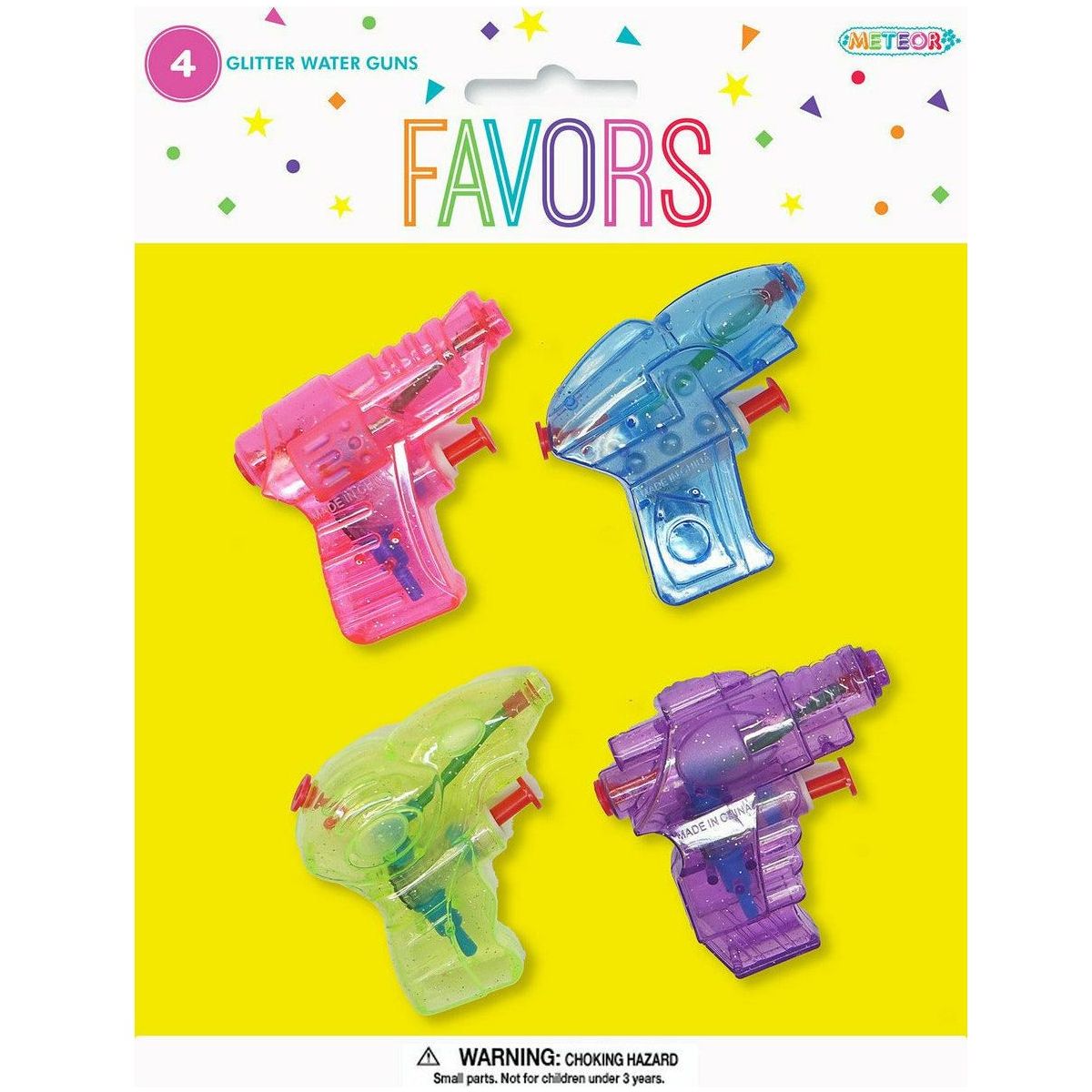 Water Guns Party Favours 8Pk - Dollars and Sense
