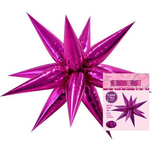 Glitz Starburst Hot Pink 70cm Default Title