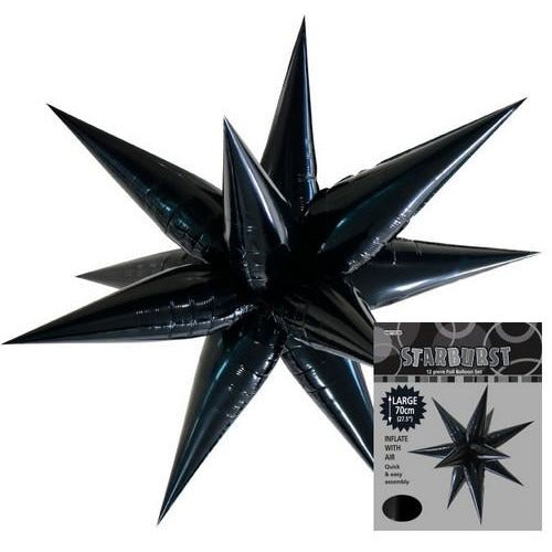 Glitz Starburst Black 70cm Default Title