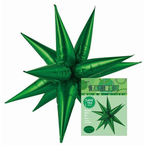 Glitz Starburst Green 70cm (27.5)