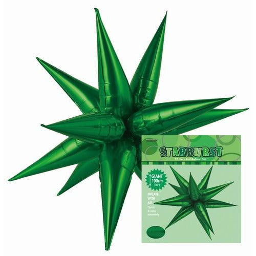 Glitz Starburst Green 100cm (40)