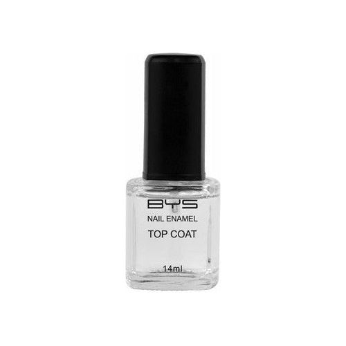 BYS Nail Polish Crystal Clear-Top Coat - 14ml 1 Piece - Dollars and Sense
