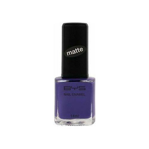 BYS Nail Polish Matte Purple - 14ml 1 Piece - Dollars and Sense
