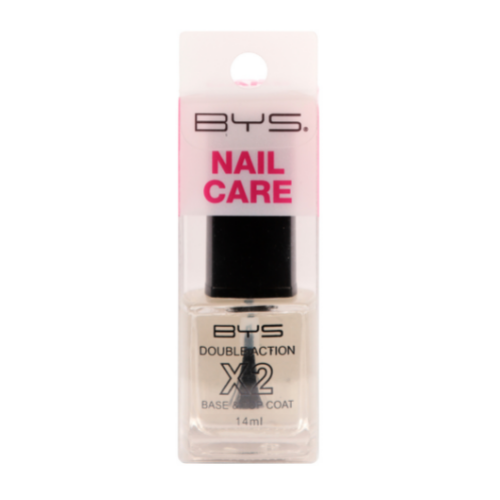 BYS Nail Polish Double Action X2 Base and Top Coat Default Title