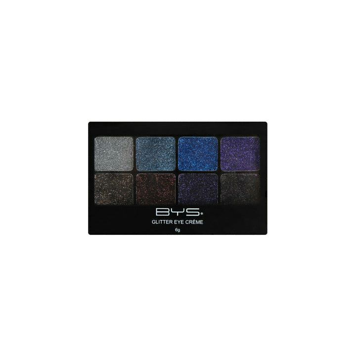BYS Glitter Eye Creme Palette Boogie Nights - 6g 1 Piece - Dollars and Sense