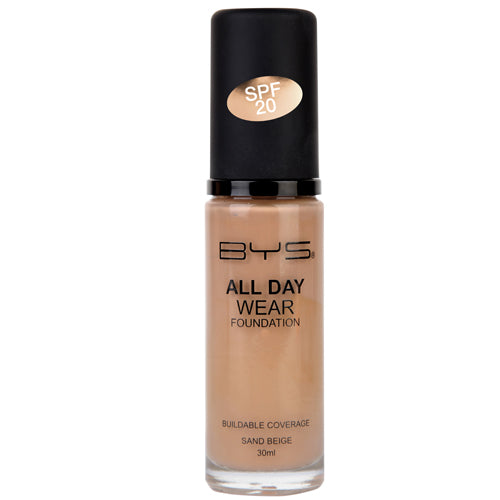 BYS All Day Wear Foundation 05 Sand Beige - Dollars and Sense