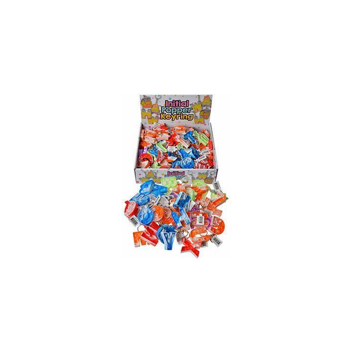 Alphabet Initials Popper Keyring - 1 Piece Assorted - Dollars and Sense