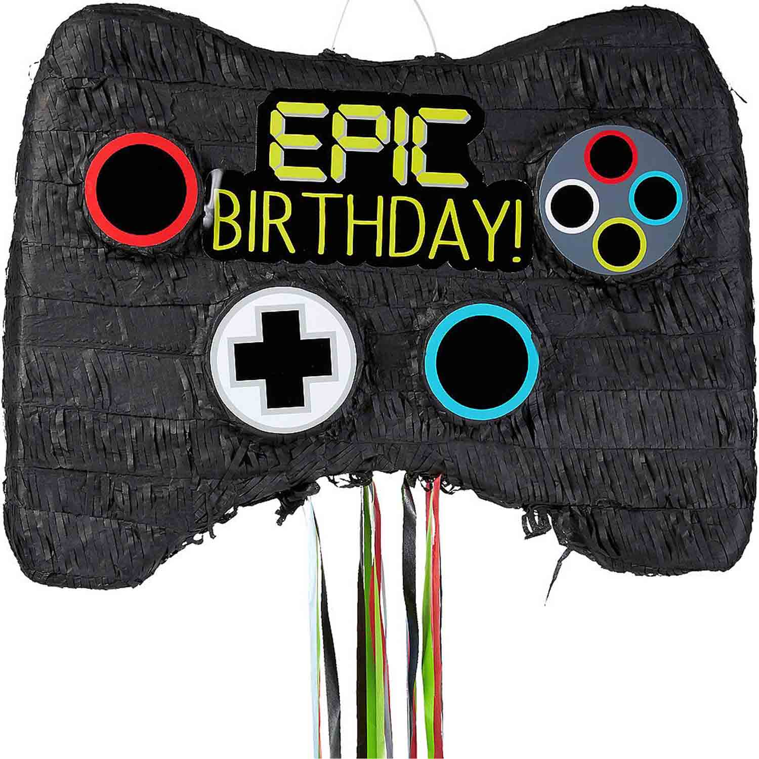 Gaming Game Controller Pull String Pinata Default Title