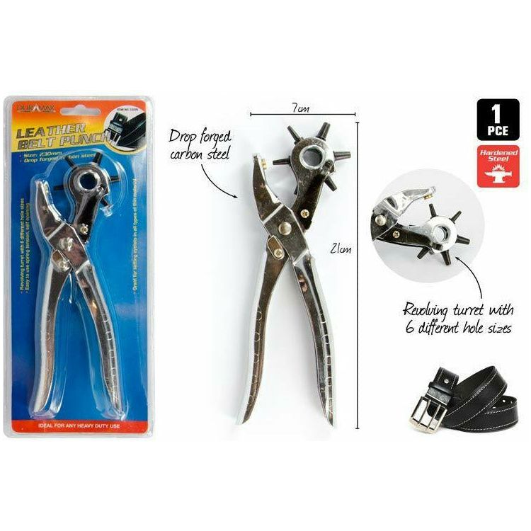 Leather Belt Punch - 23cm 1 Piece - Dollars and Sense