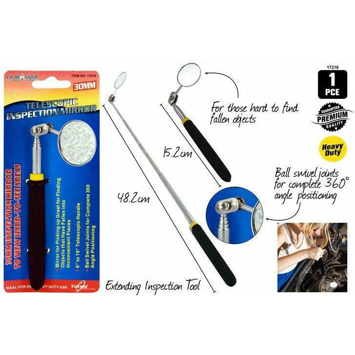 Telescopic Inspection Mirror - 38mm 1 Piece - Dollars and Sense