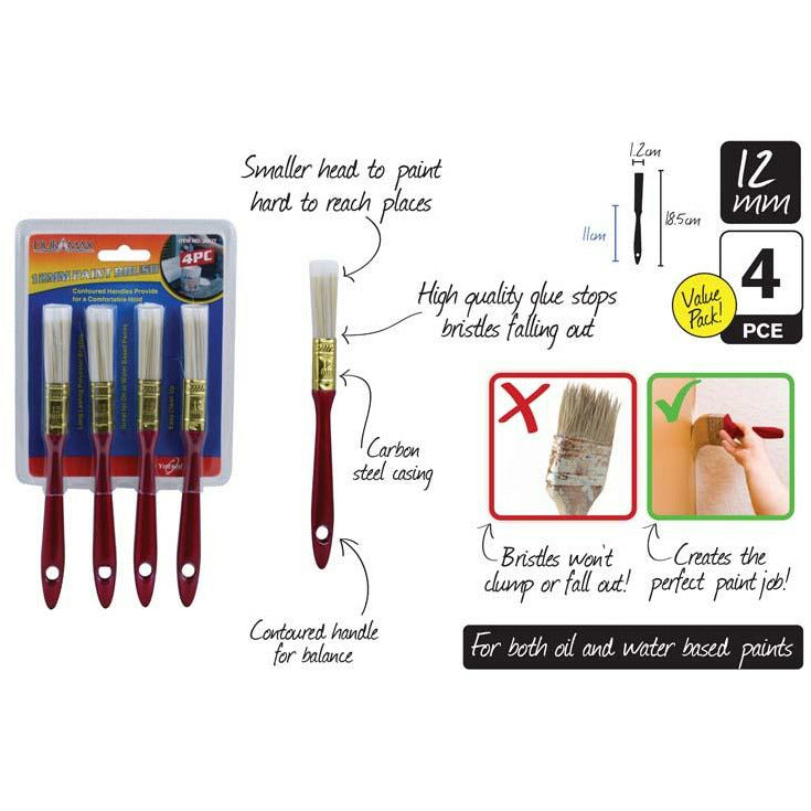 4Pcs Paint Brush Default Title