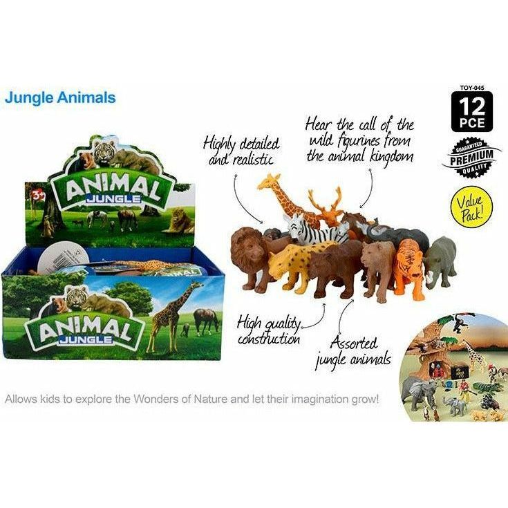 Jungle Animal Toy - 1 Piece Assorted 11-14cm - Dollars and Sense