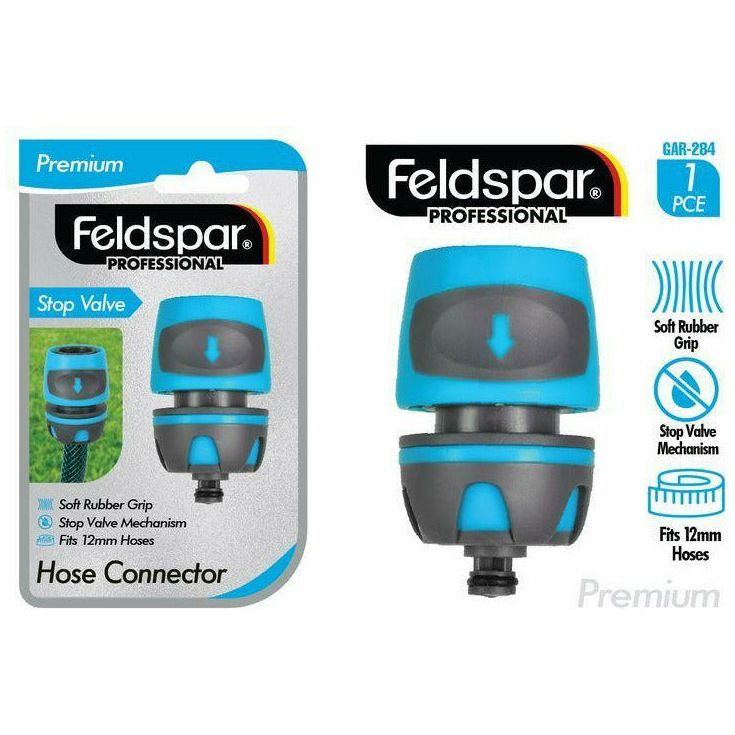 Garden Hose Connector Stop Valve 1 Piece