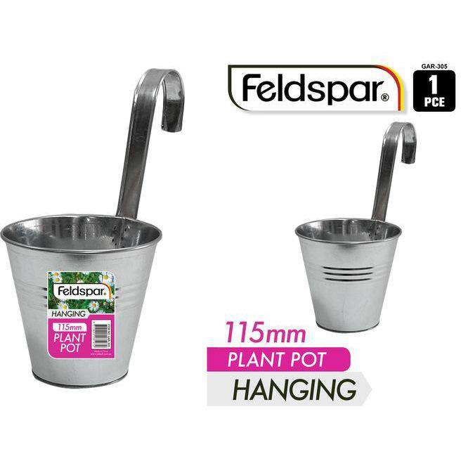 Buy Metal Flower Bucket 15.5x14.9cm | Dollars and Sense