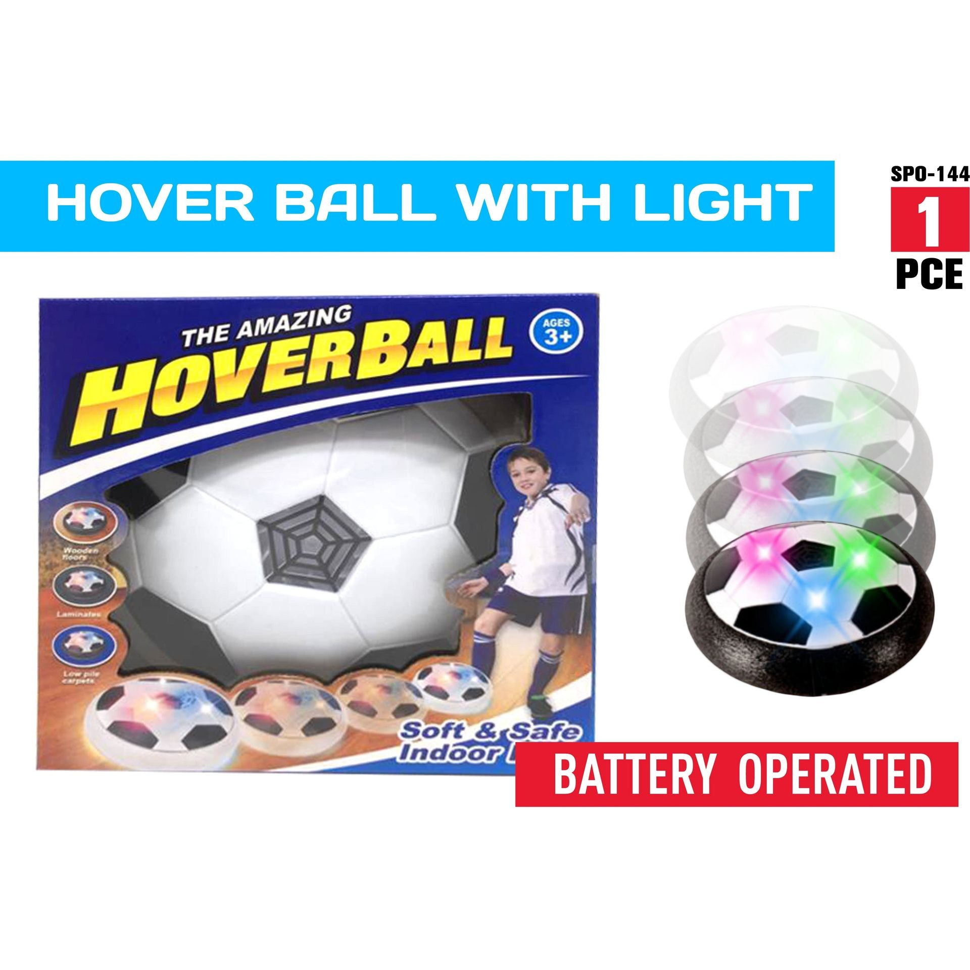 Hover Soccer Ball with Light