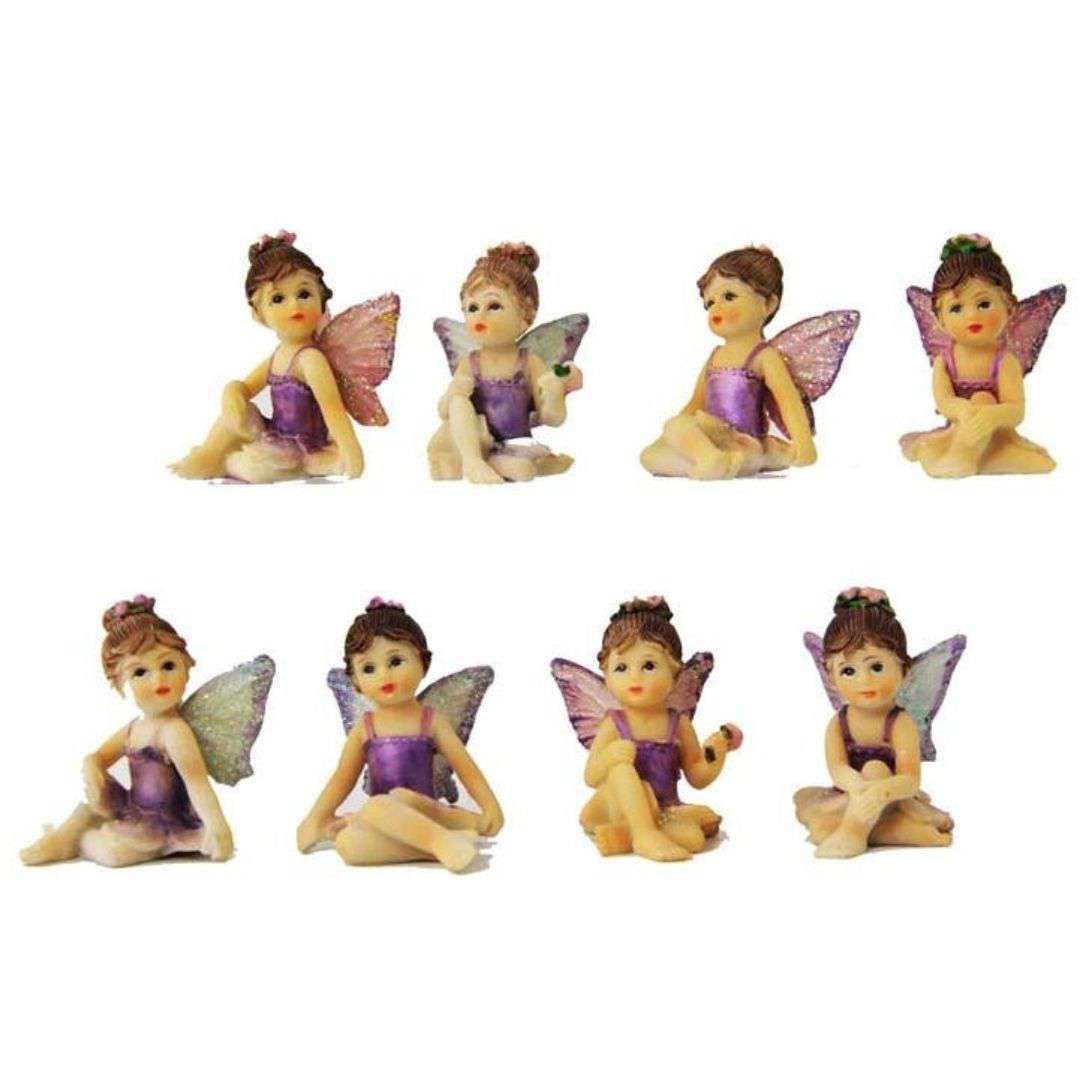 Sitting Fairy 4cm - 1pce Assorted - Dollars and Sense