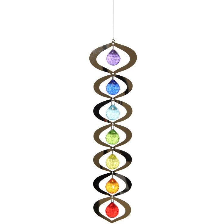 Chakra Seven Colour Spinning Mobile - Dollars and Sense