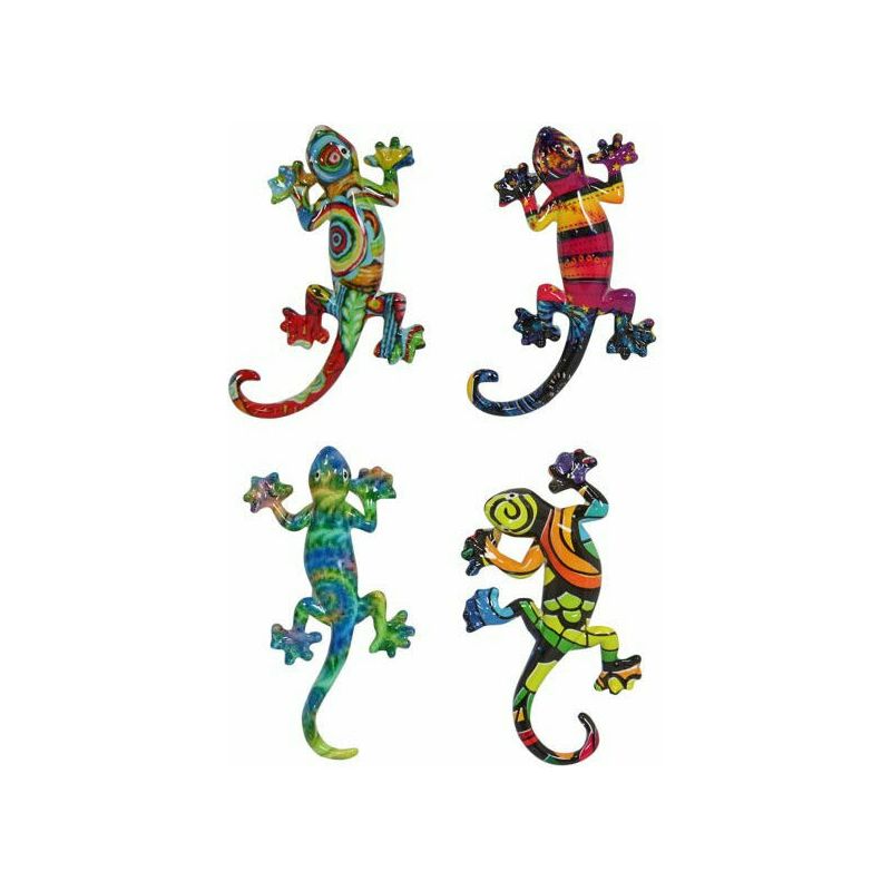 Magnet Multicoloured Lizard with Design - 1 Piece Assorted - Dollars and Sense