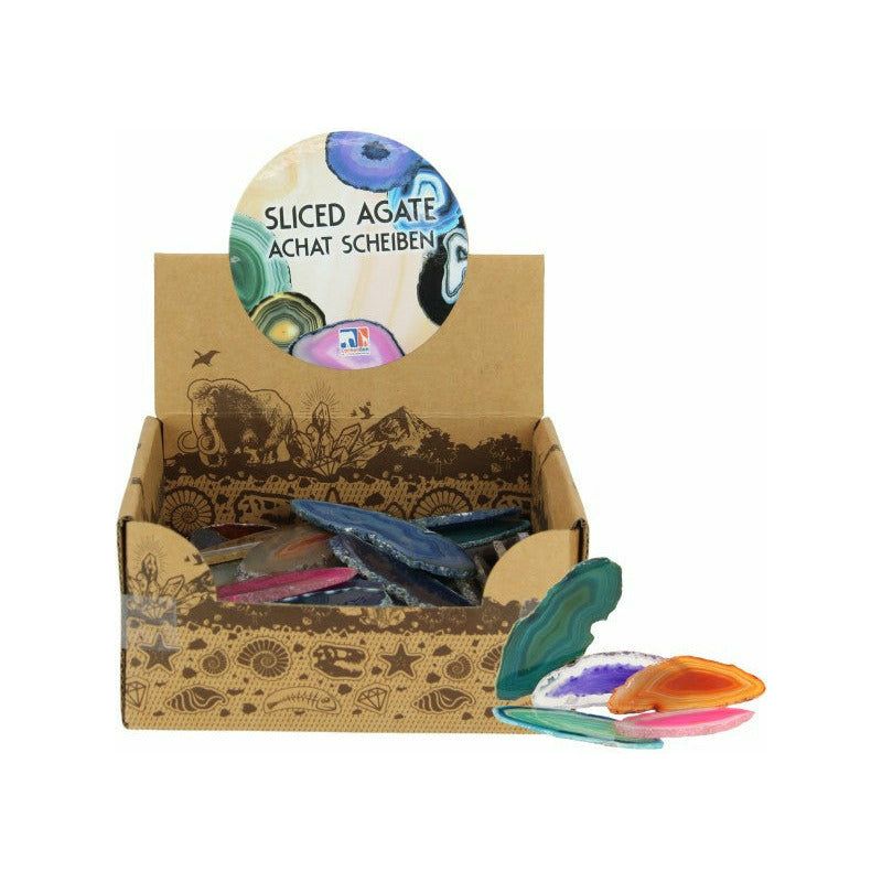 Agate Slice 5 to 9cm - 1 Piece Assorted - Dollars and Sense