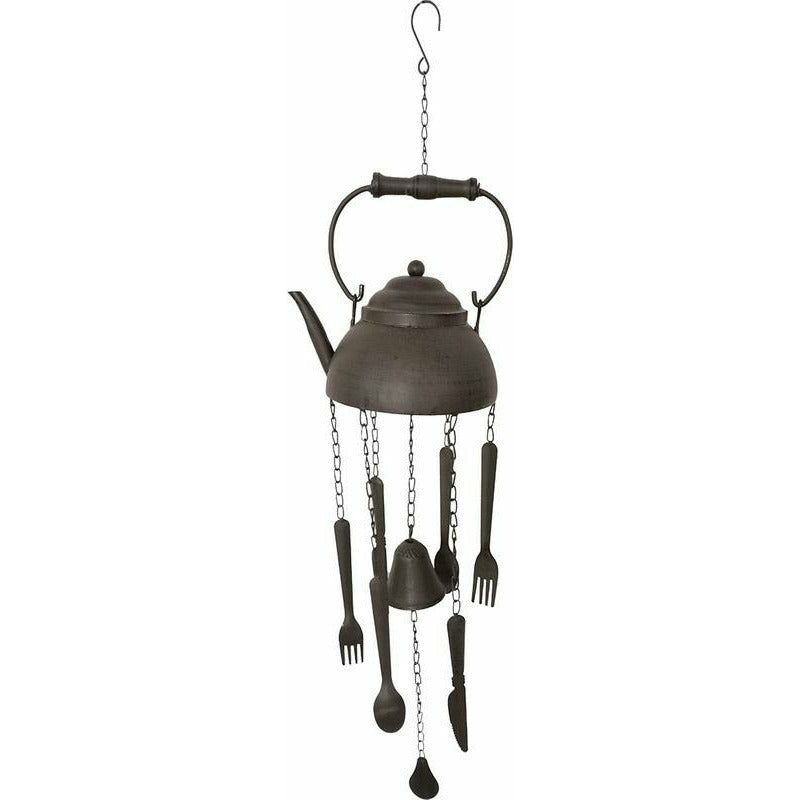 Cast Iron Kettle Wind Chime - 60cm - Dollars and Sense