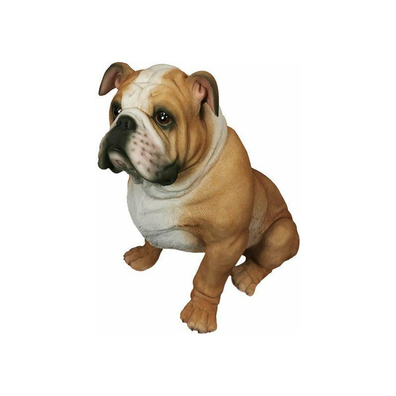 Sitting Realistic Bulldog - 51cm - Dollars and Sense