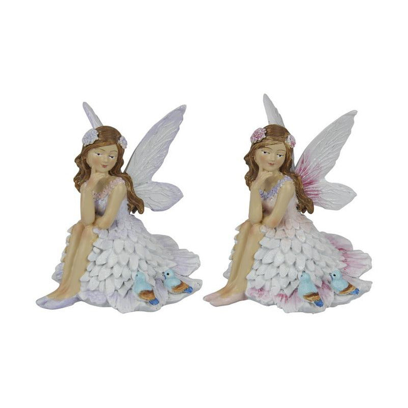 Petite Fairy with Birds Assorted 10cm Default Title