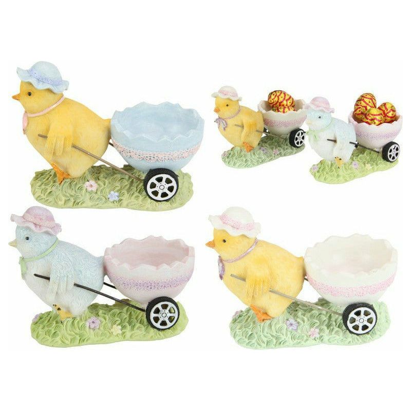 Chicken Pulling Egg Cup - 12cm 1 Piece Assorted - Dollars and Sense