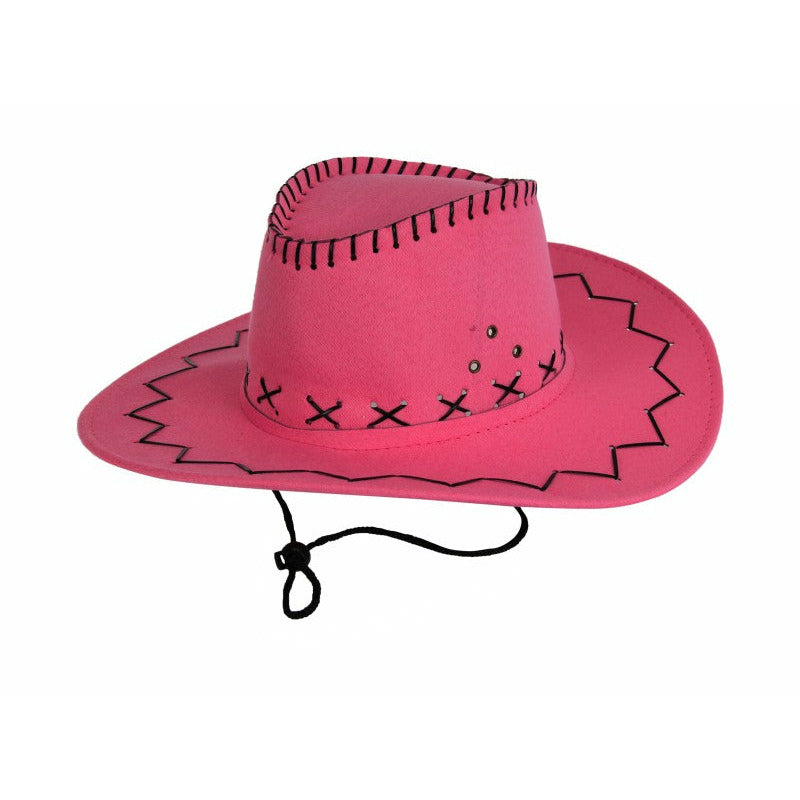 Pink Cowboy Hat Costume Default Title